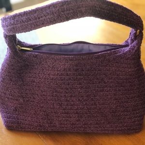 Orvis chenille shoulder bag.  Like New